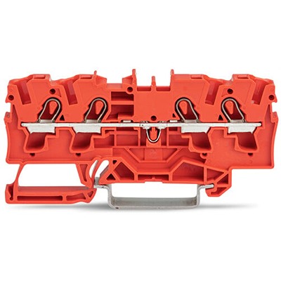 WAGO 2004-1402 TOPJOB S Series Orange, 4mm², 1-Level, Push In Termination, ATEX, CSA, IECEx