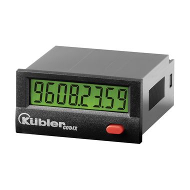 Kubler CODIX 135 Timer, 8 Digit LCD, 10 → 260 V ac/dc