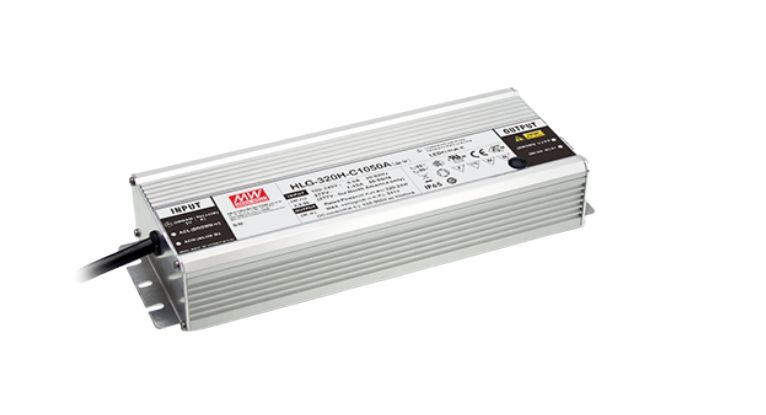 MEAN WELL LED Driver, 156V Output, 320W Output, 2.1A Output, Constant Current Dimmable