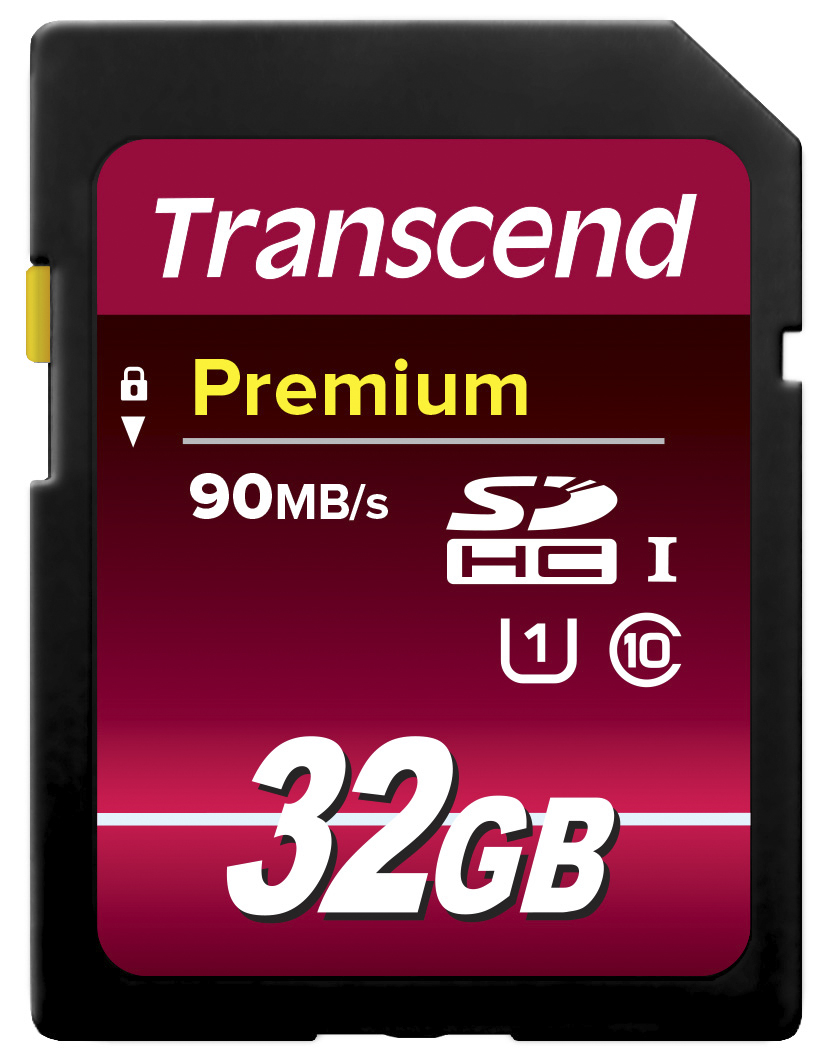 Transcend 32 GB SDHC SD Card, Class 10