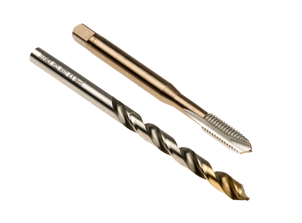 Dormer Tap & Drill Set HSS-E 2-Piece Machine Tap M8 Thread