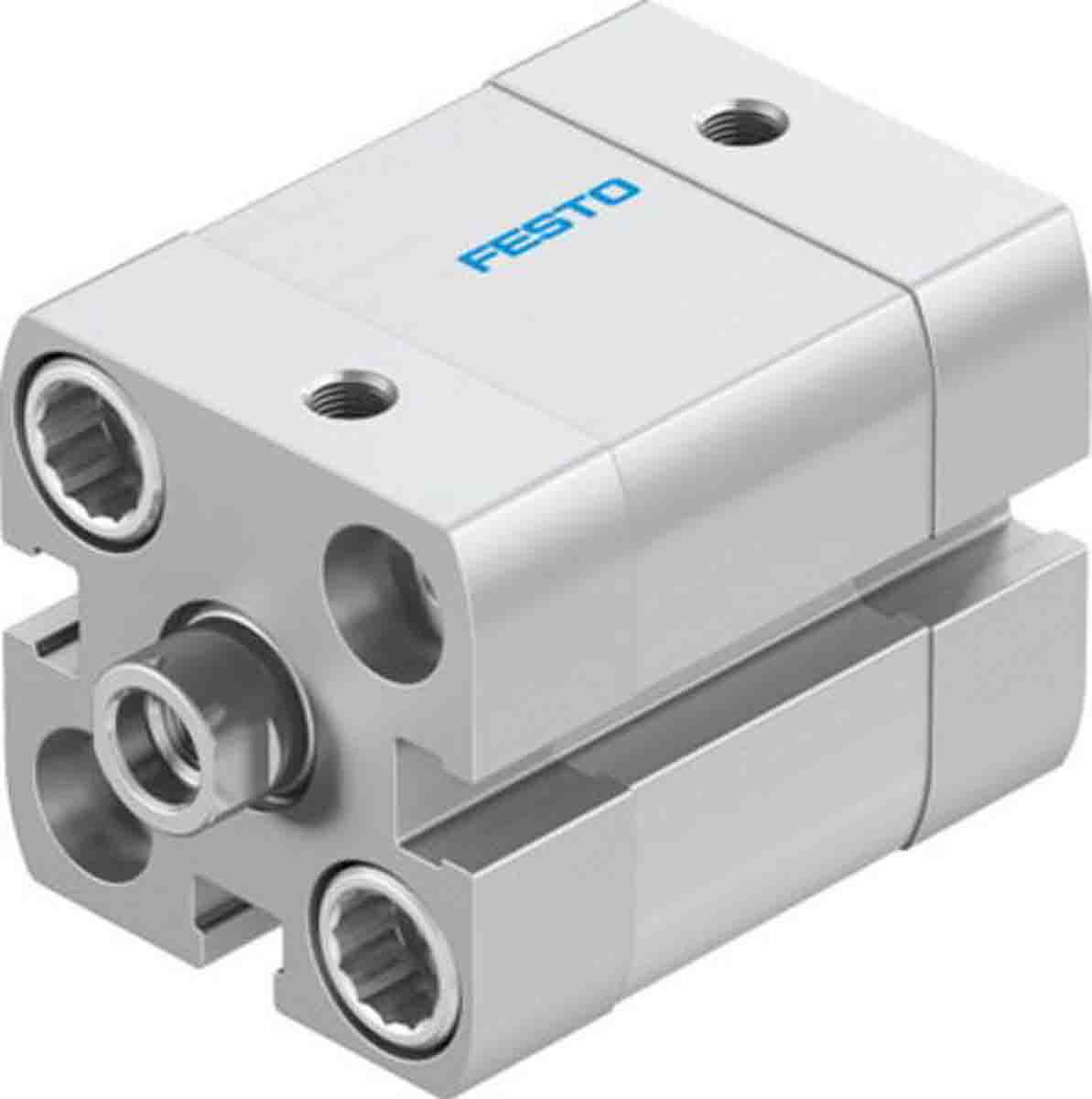 Festo Pneumatic Compact Cylinder - 577158 20 mm Bore, 10 mm ADN Series, Double Acting Acting
