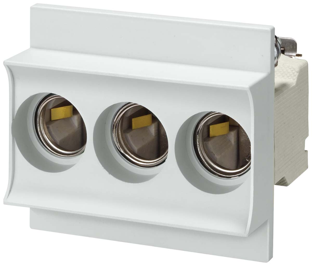 Siemens 63A Bottle Fuse Holder, 3P, 400V ac
