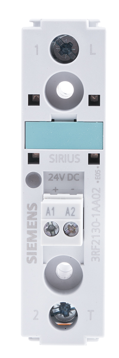 Siemens 3RF2 Series Solid State Relay, 30 A Load, Panel Mount, 230 V Load, 24 V dc Control