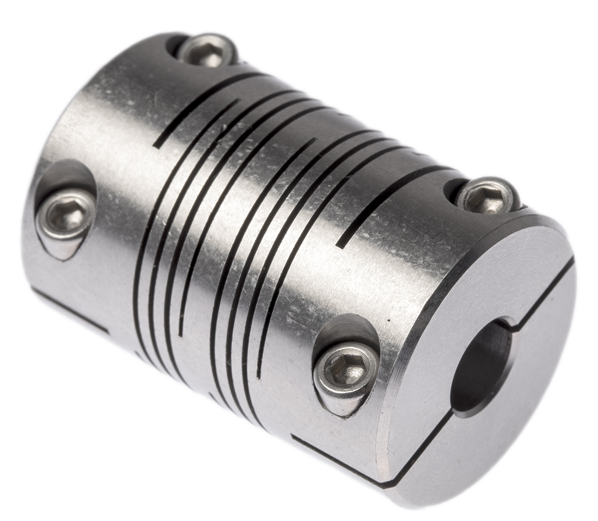 Huco Beam Coupling, 25mm Outside Diameter, 8mm Bore, 38.1mm Length Coupler