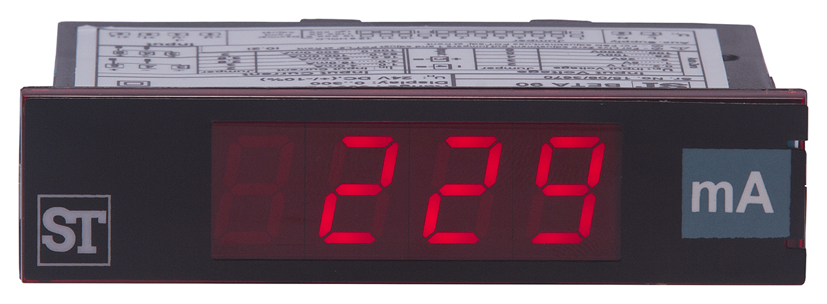Sifam Tinsley Beta 90 7 Segment Display Digital Panel Multi-Function Meter for Current, 22.2mm x 92mm