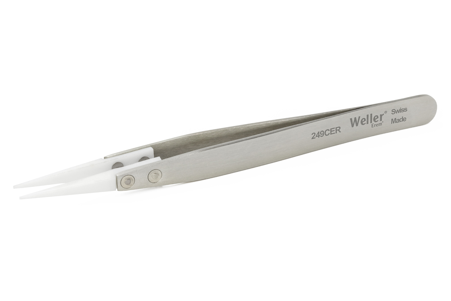 Weller Erem 130 mm, Stainless Steel, Pointed, Tweezers