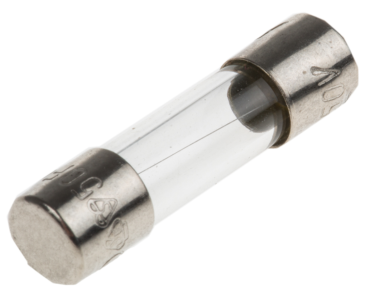 RS PRO 200mA F Glass Cartridge Fuse, 5 x 20mm