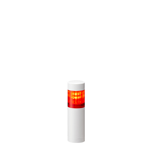 Patlite LR4 Series Coloured Signal Tower, 1 Lights, 24 V dc, Direct Mount