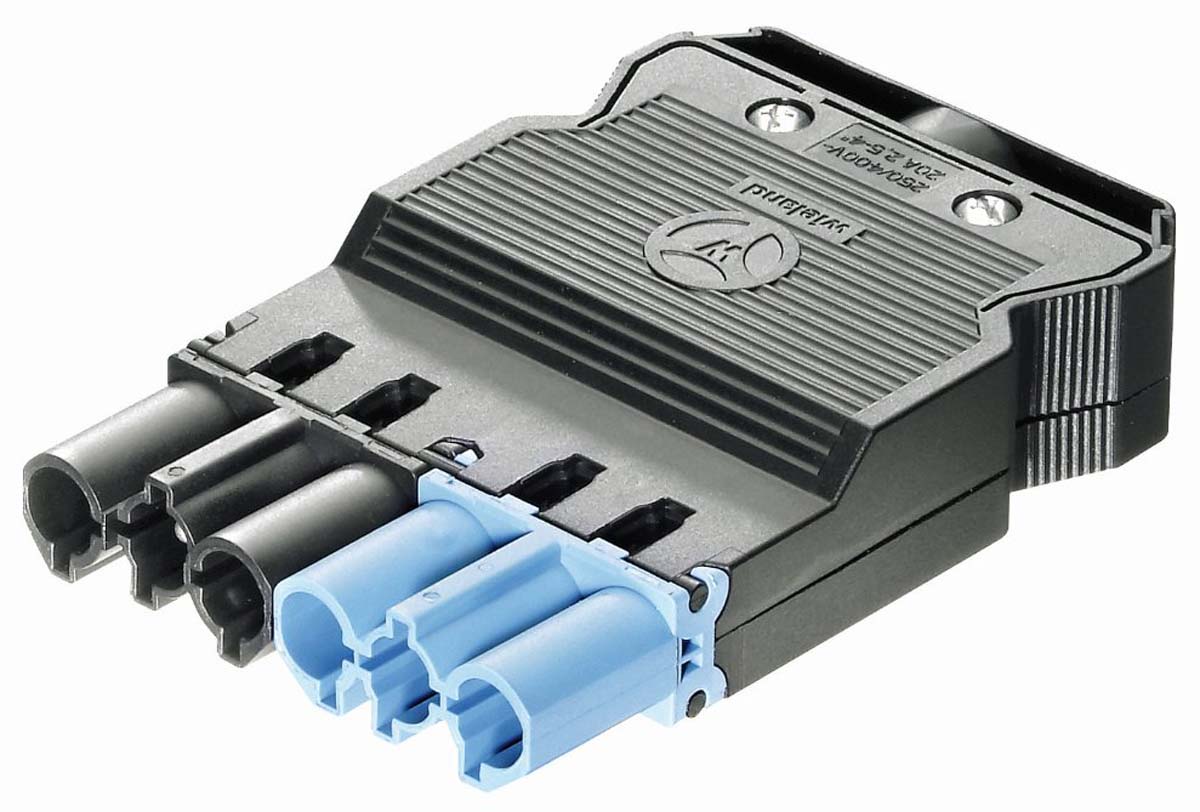 Wieland GST18i6 Series Male Connector, 6-Pole, Male, Cable Mount, 20A, IP20