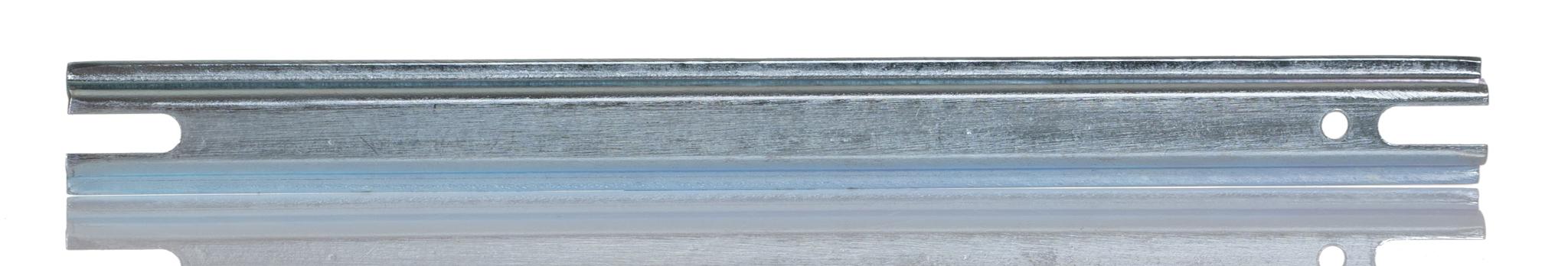 RS PRO Steel Unperforated DIN Rail, Top Hat Compatible, 163mm x 15mm