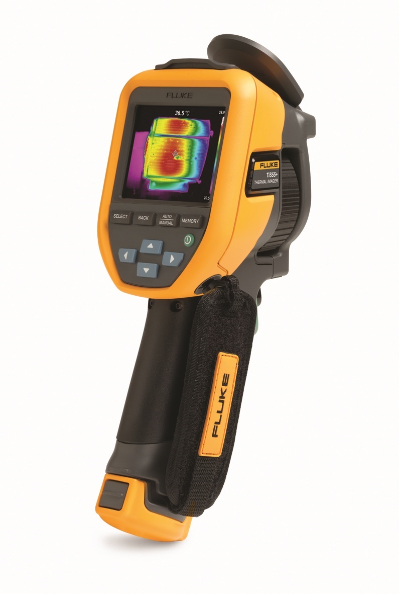 Fluke TiS55+ Thermal Imaging Camera, -20.0 → +550 °C, 256 x 192pixel Detector Resolution With RS Calibration