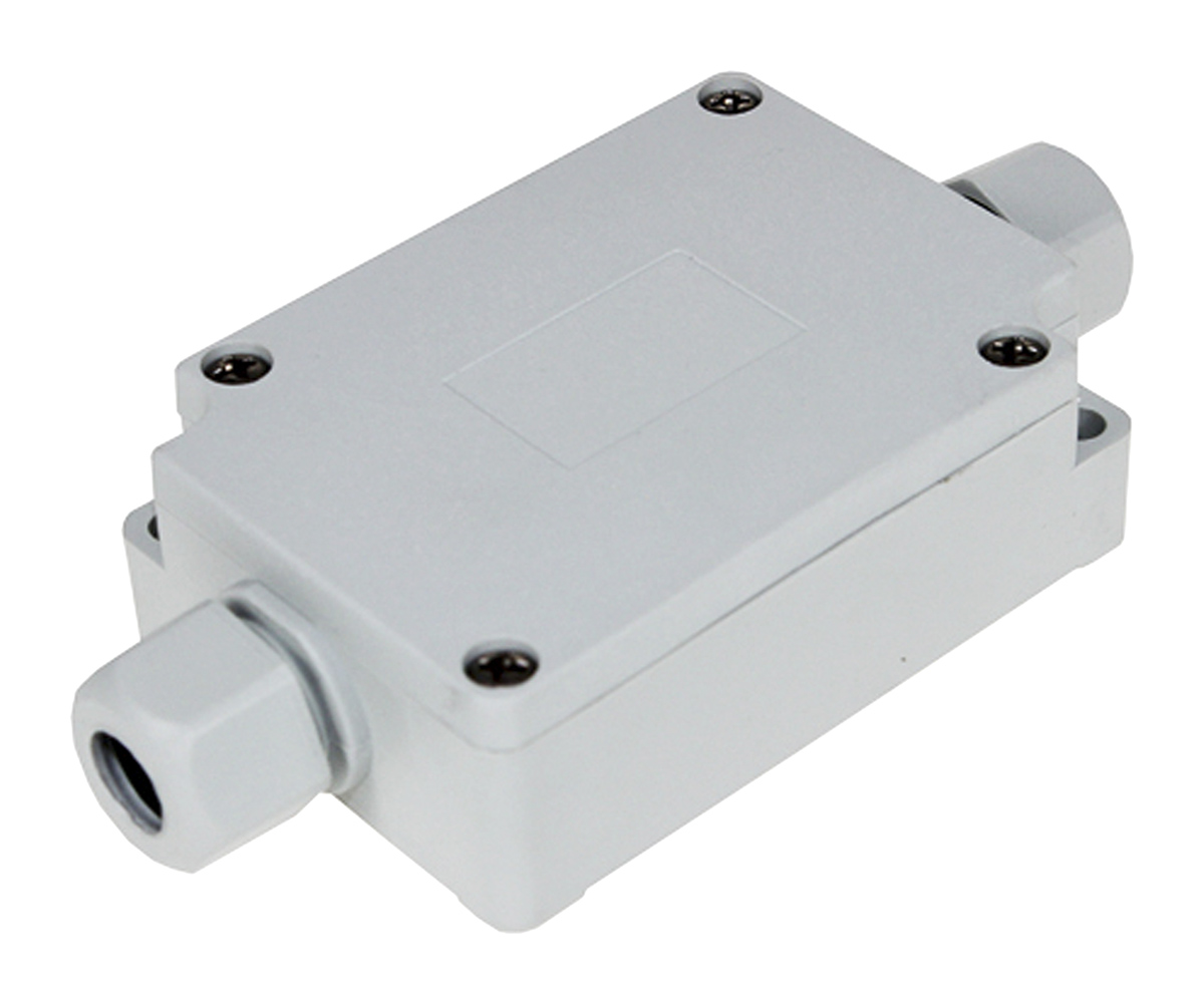 Takachi Electric Industrial TMC Series Grey Plastic Junction Box, IP65, 4 Terminals, 60 x 40 x 24mm