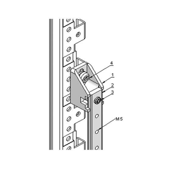 nVent SCHROFF Busbar, 980mm