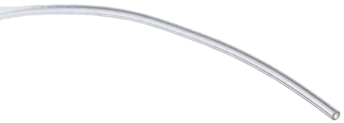 SES Sterling PVC Transparent Cable Sleeve, 0.5mm Diameter, 50m Length, Plio-Super Series