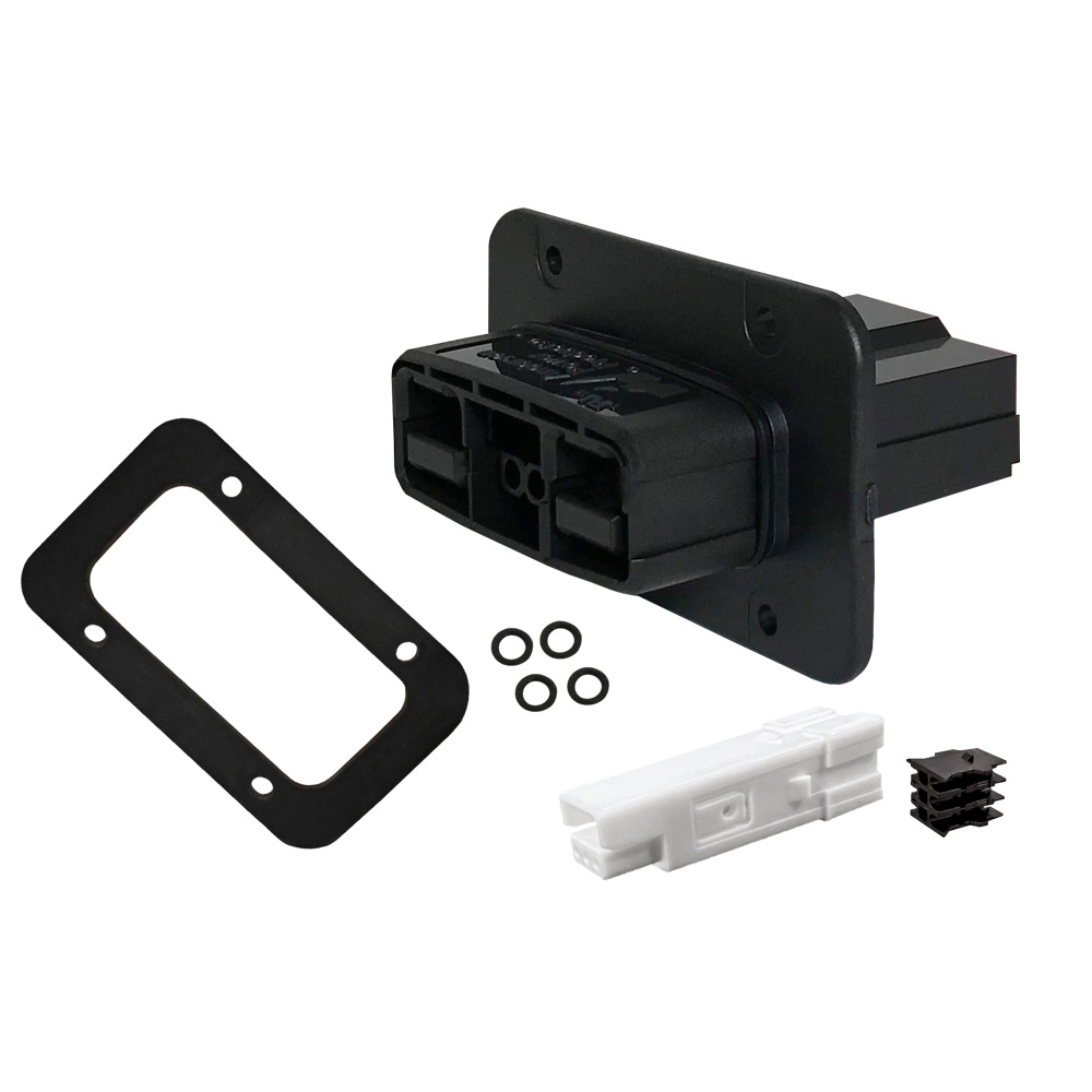 Anderson Power Products Kit, 6 Way, Plug, SBSX, Panel Mount