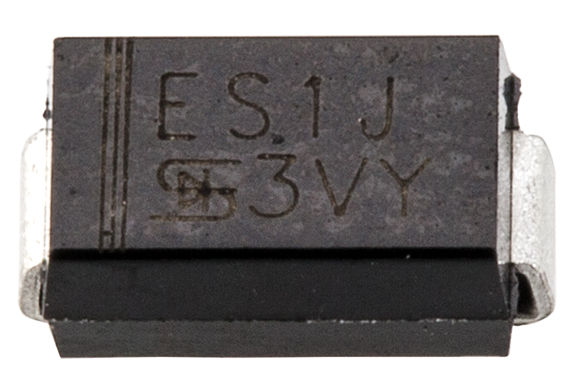 Taiwan Semiconductor 600 V 1 A Diode Switching 2-Pin DO-214AC ES1J R2