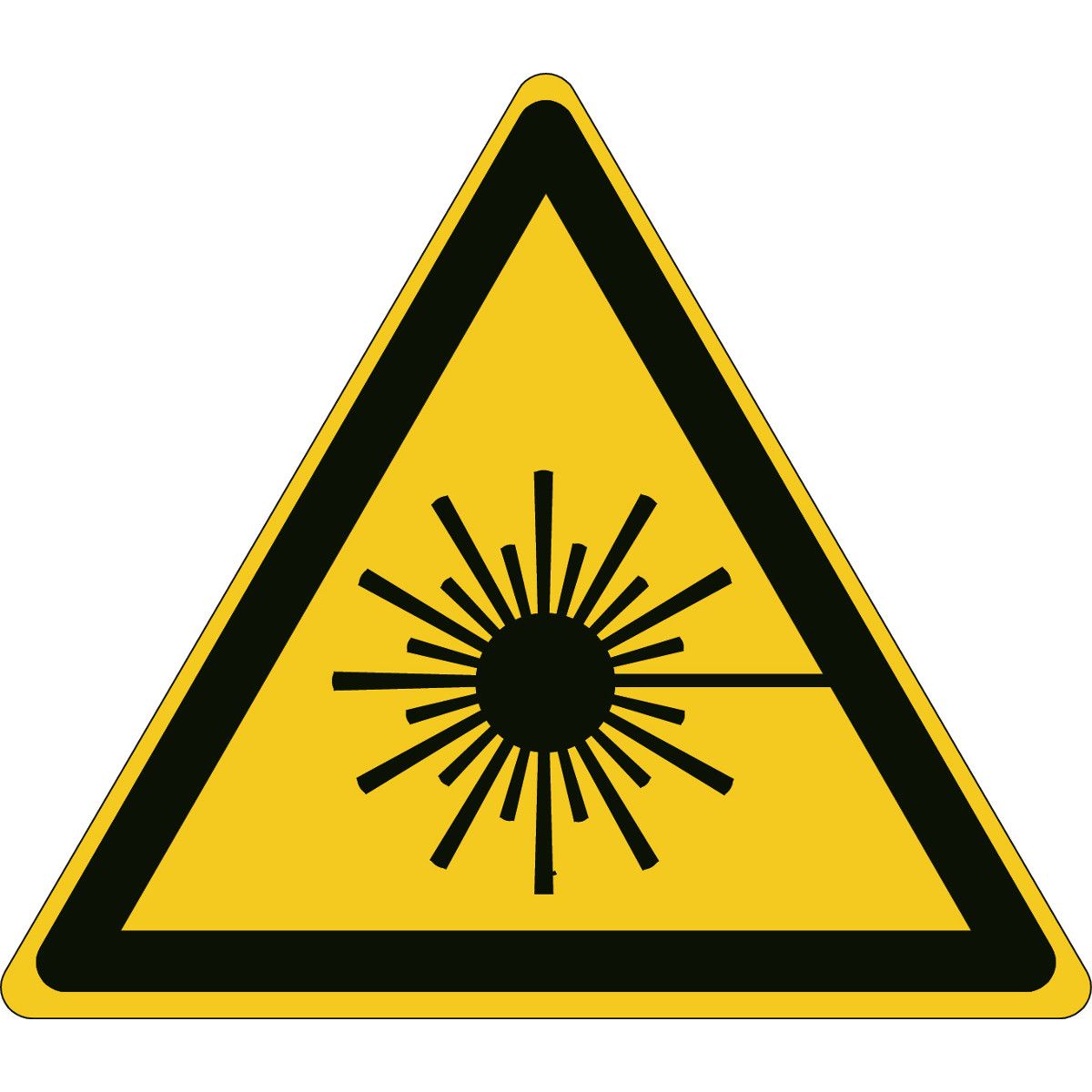 Brady Self-Adhesive General Hazard Hazard Warning Sign