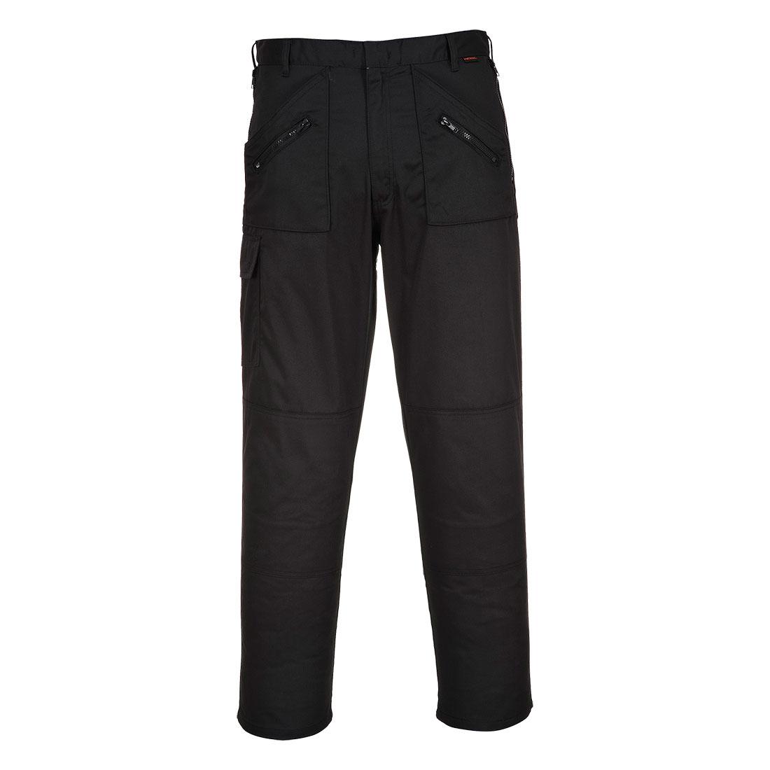 Portwest S887 Unisex's Black, Green, White, Yellow 35% Cotton, 65% Polyester Waist Size 26 to 56 in W 31in L