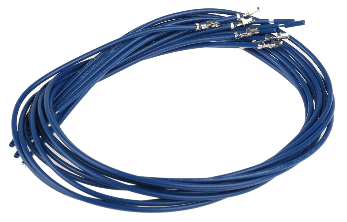 JST SPHD to Unterminated Crimped Wire, 300mm, 0.25mm²