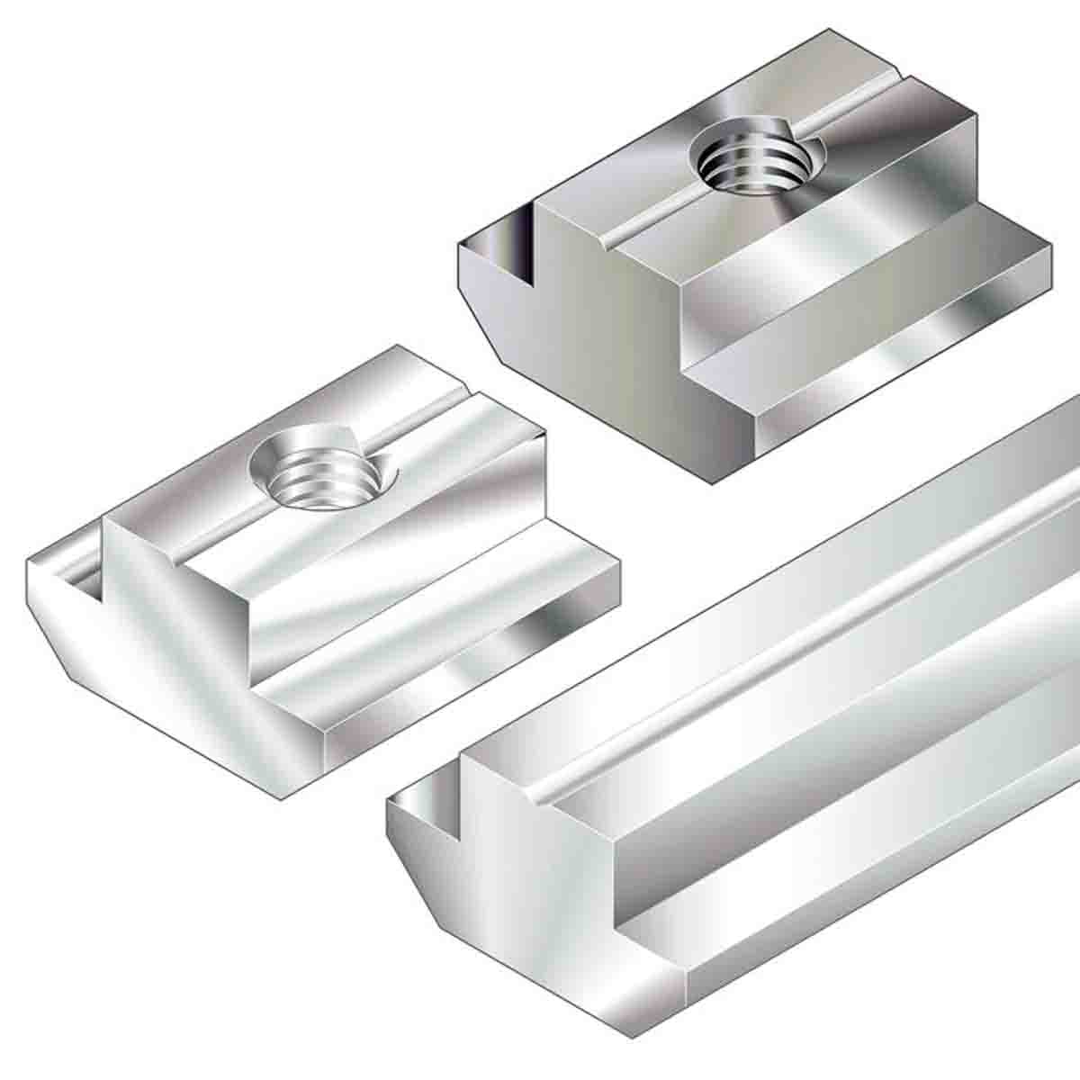 Bosch Rexroth M5 Sliding Block, Connecting Component, Strut Profile 40 mm, 45 mm, 50 mm, 60 mm, Groove Size 10mm