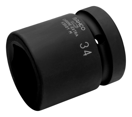 Bahco 70mm, 1 in Drive Impact Socket, 98 mm length