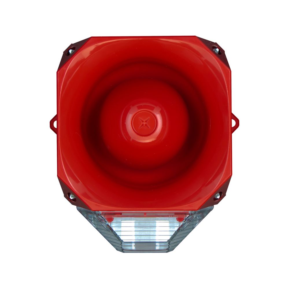 Eaton Series Clear Sounder Beacon, 230 V ac, IP66, Wall Mount, 110dB at 1 Metre