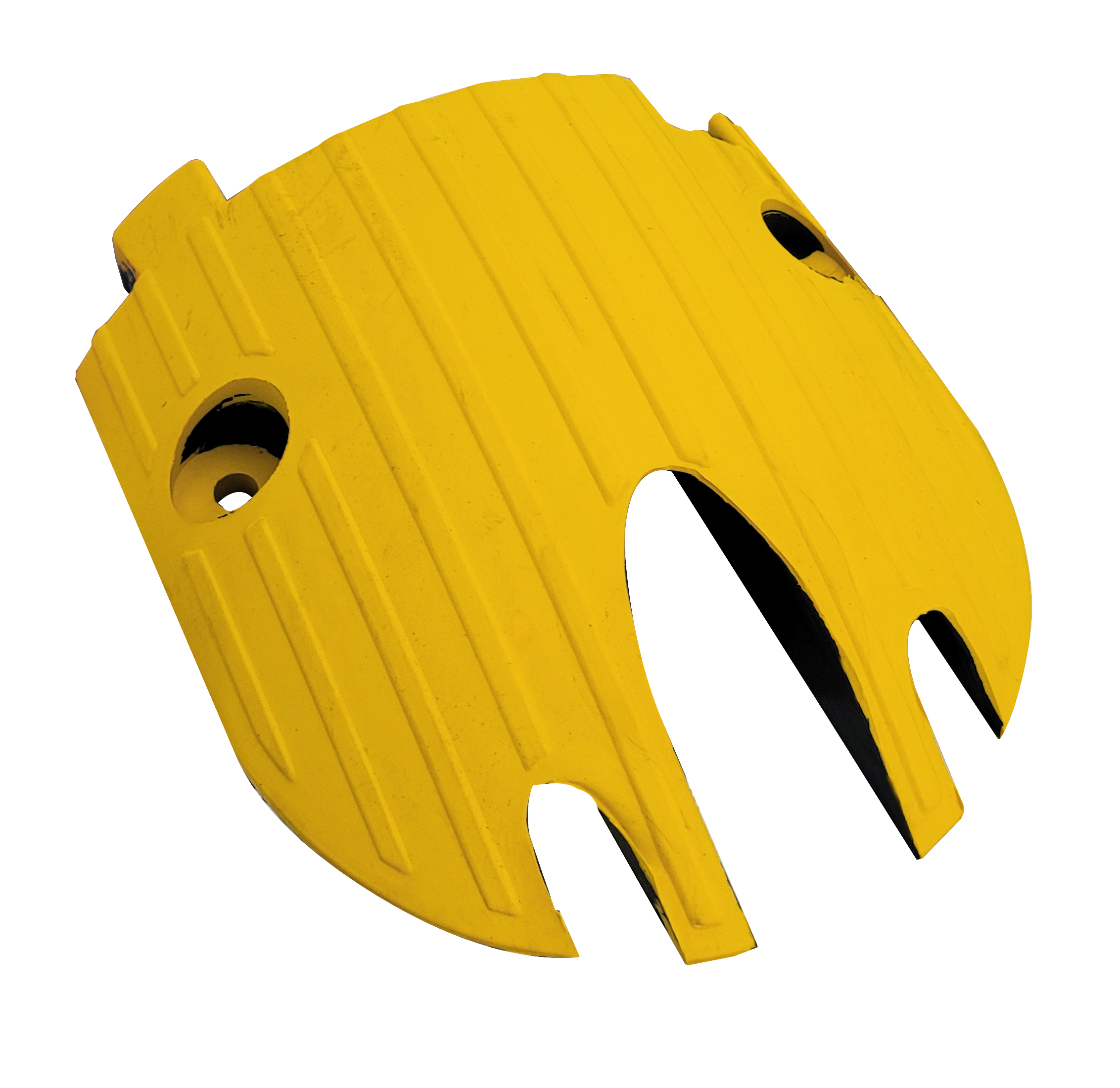 RS PRO 210mm Yellow Cable Cover in Rubber, 1 x 45mm Inside dia.