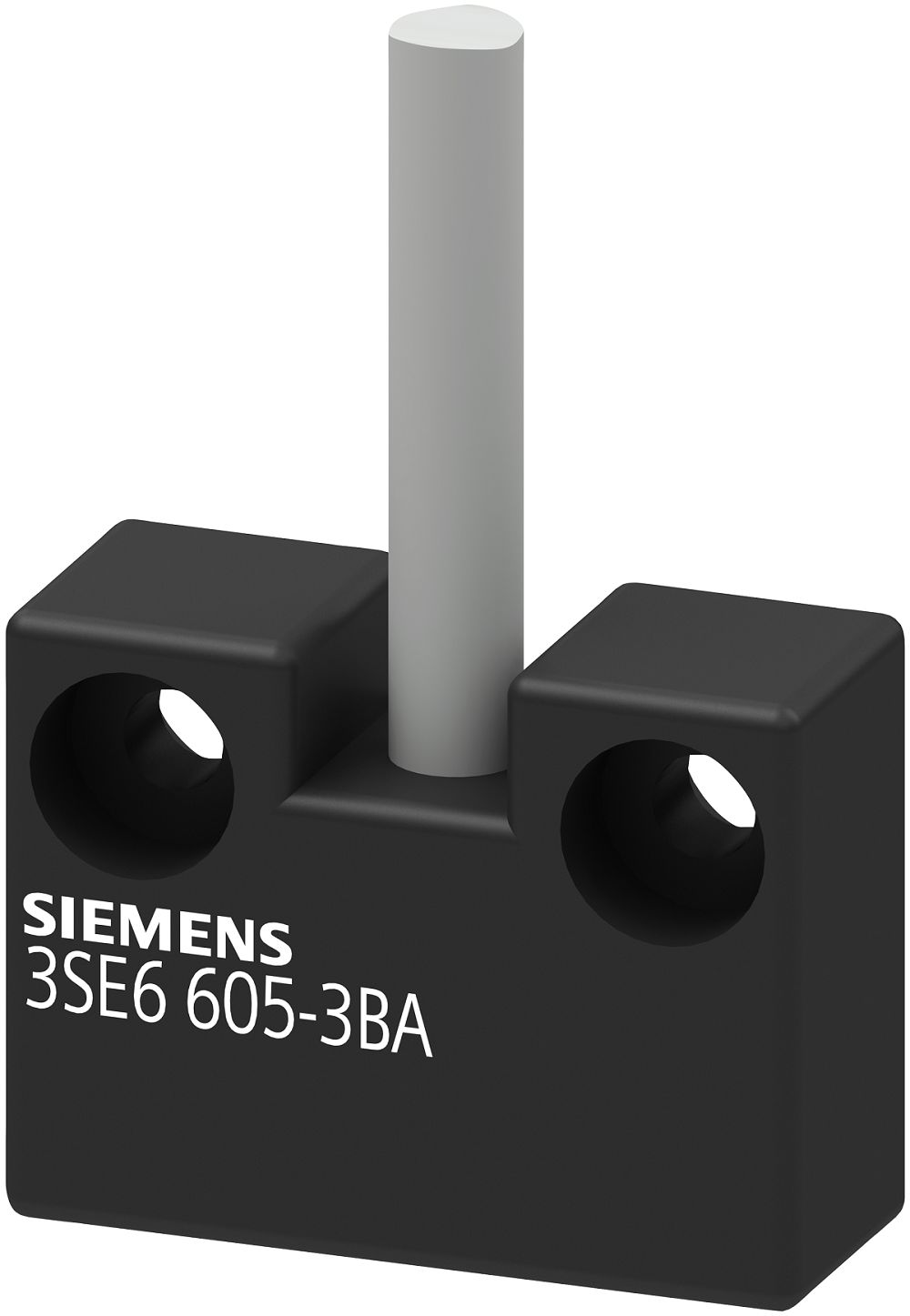 Siemens 3SE6 Series Magnetic Non-Contact Safety Switch, 24V dc, Plastic Housing, NO/NC, 3m Cable