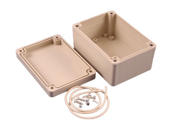 Hammond RP Series Light Grey ABS General Purpose Enclosure, IP65, Light Grey Lid, 105 x 75 x 55mm