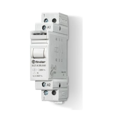 Finder DIN Rail Relay, 24V ac Coil, 16A Switching Current, SPST-NO