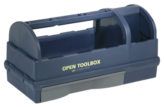 Raaco Open 3 1 drawer  Plastic Tool Box, 228 x 476 x 228mm