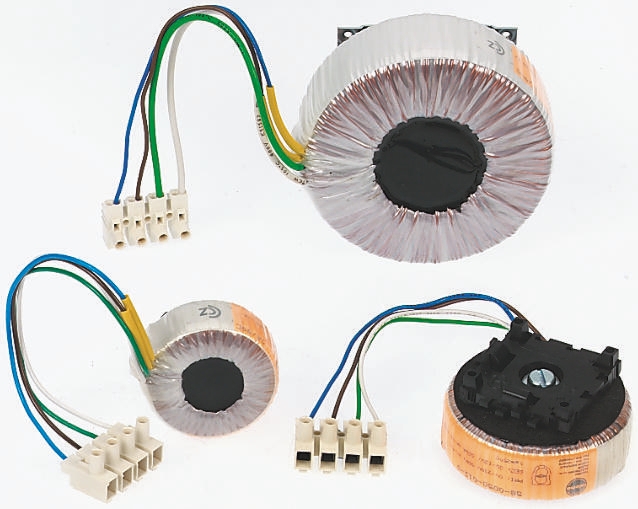 Nuvotem Talema 230V ac, 24V ac Toroidal Transformer, 200VA 1 Output