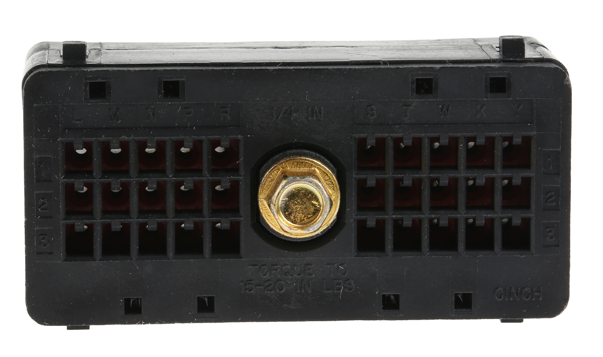 Cinch, Modice Automotive Connector Socket Cable Mount 30 Way, Crimp Termination 5810130028