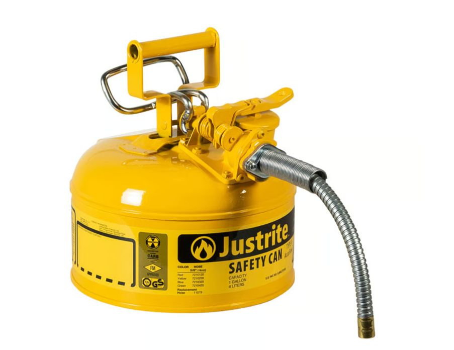 Justrite Steel Safety Can, 1gal