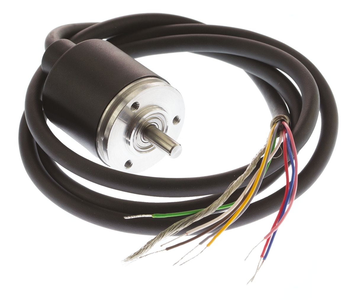 Baumer BDK Series Optical Incremental Encoder, 500 ppr, RS422, TTL Signal, Solid Type, 5mm Shaft