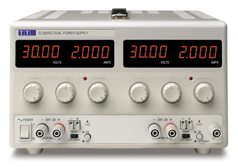 Aim-TTi EL-R Series Digital Bench Power Supply, 0 → 30V, 0 → 2A, 2-Output, 120W - RS Calibrated
