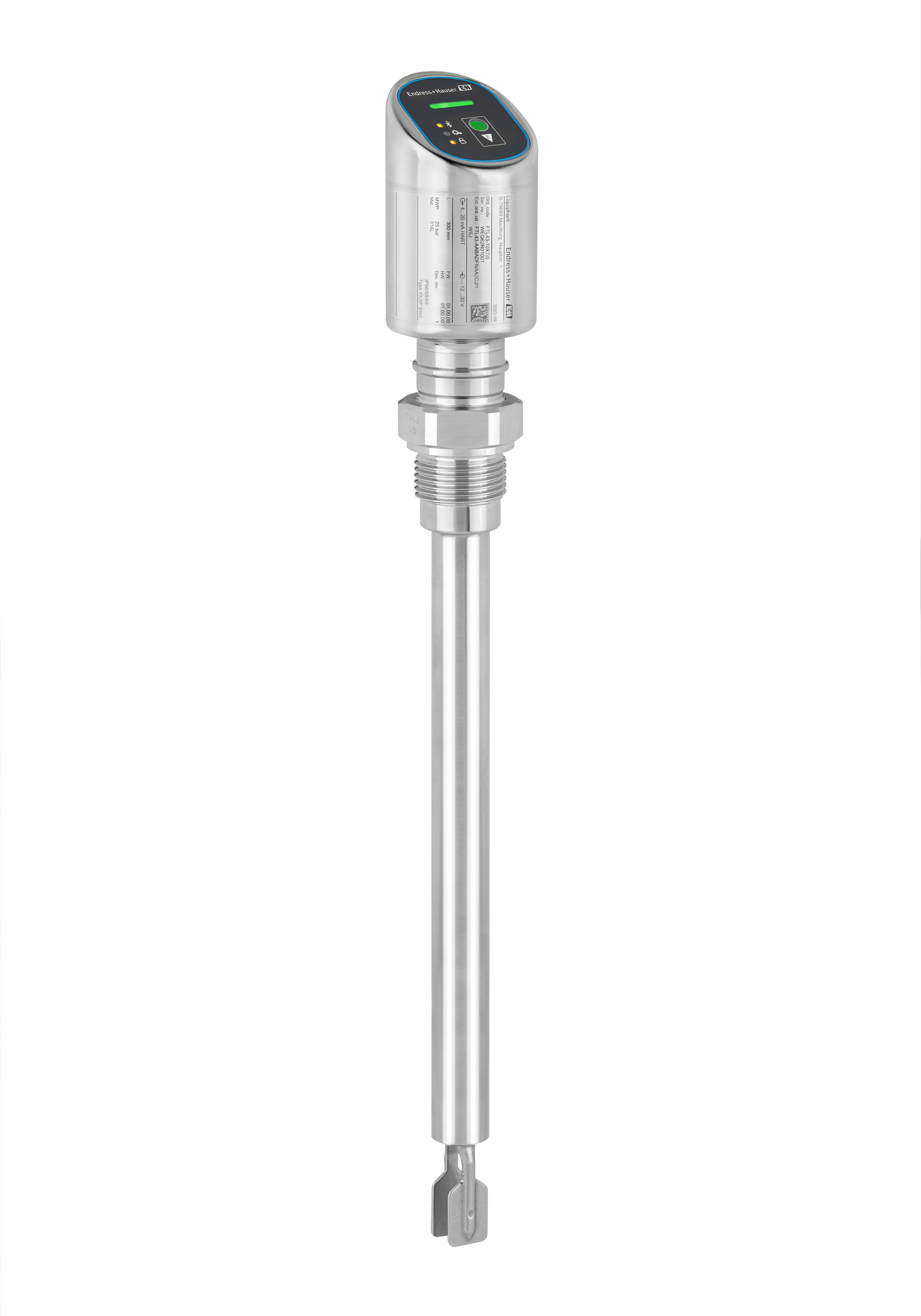Endress+Hauser FTL43 Series Vibronic Level Switch Level Sensor, Flush, 316L Body