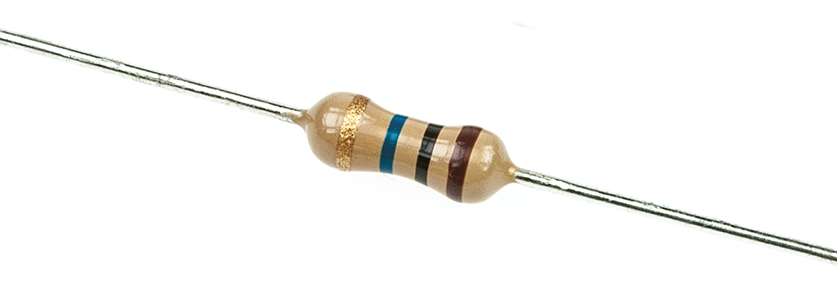 TE Connectivity 10MΩ Carbon Film Resistor 0.33W ±5% CFR25J10M