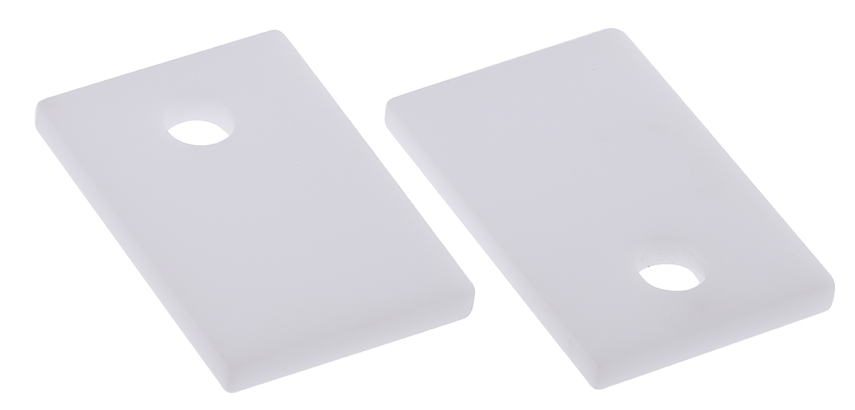 Silfox Thermal Interface Pad, 1.5mm Thick, 20W/m·K, Ceramic Aluminium Oxide, 18 x 12mm