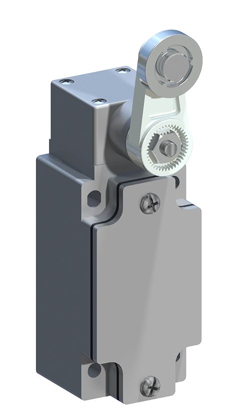 RS PRO Roller Lever Limit Switch, 1NO/1NC, IP66, Aluminium Housing, 400V ac Max, 10A Max
