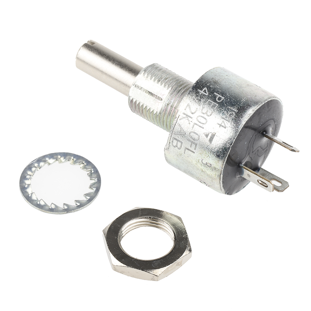 Vishay PE30 4.7kΩ Rotary Potentiometer 1-Gang Panel Mount, PE30L0FL472KAB