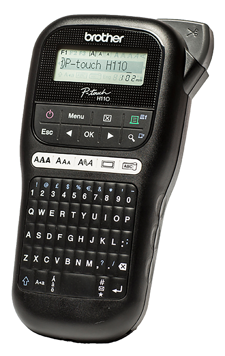 Brother PT-H110 Handheld Label Printer, 12mm Max Label Width