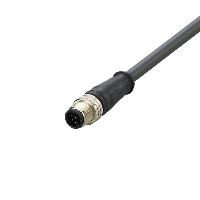 ifm electronic Male 1 way M12 to Unterminated Unterminated Actuator/Sensor Cable, 5 m