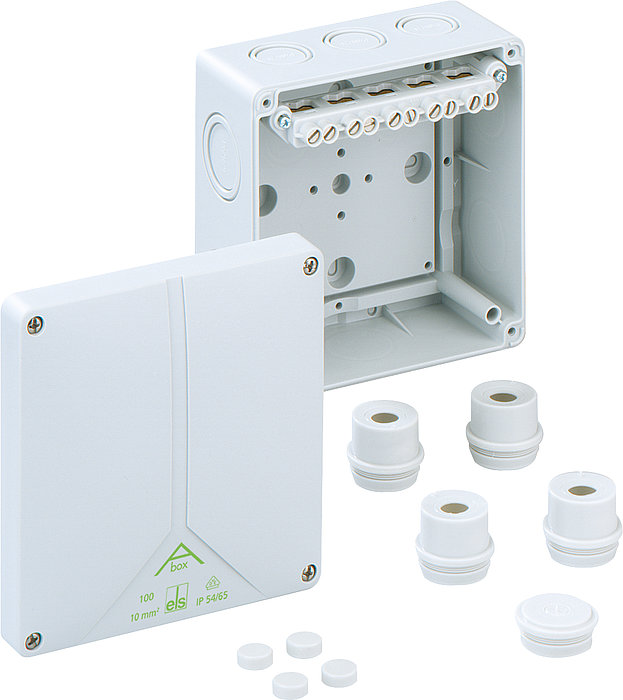 Spelsberg Polystyrene Junction Box, IP65, 140 x 140 x 79mm