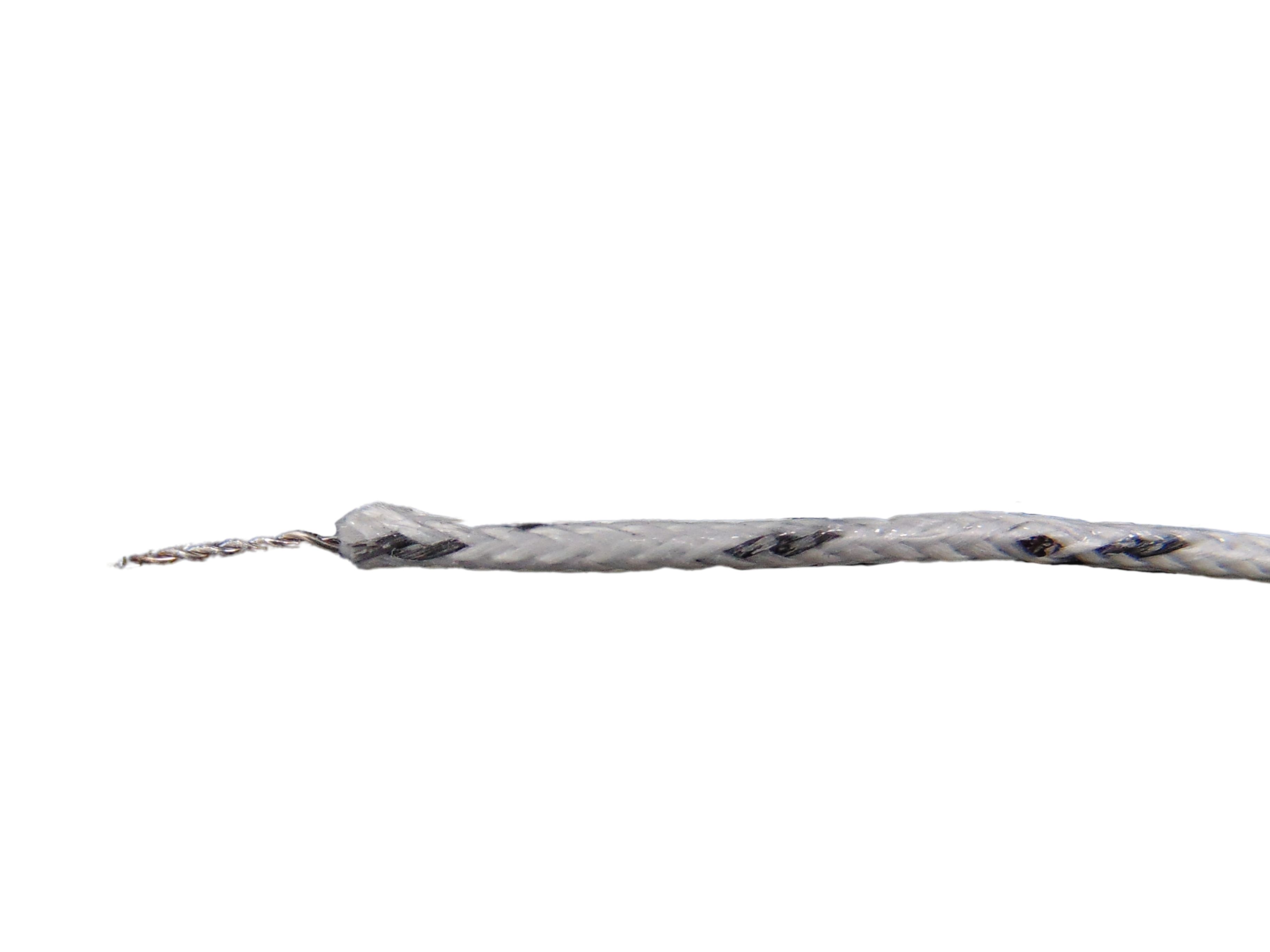 CorregeE250 Type J Thermocouple 2m Length, 0.3mm Diameter, -40°C → +600°C
