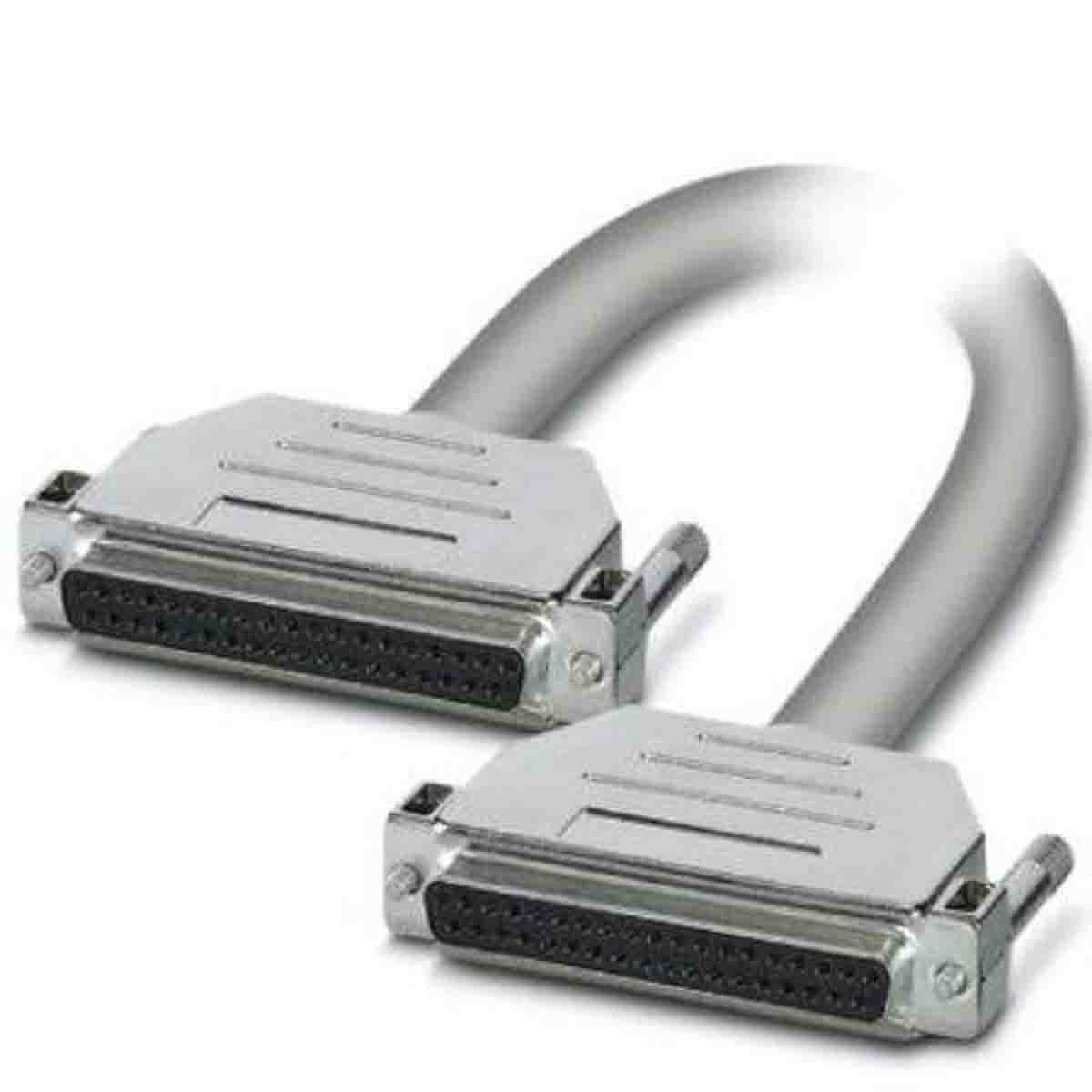 Phoenix Contact Female 37 Pin D-sub to Female 37 Pin D-sub Serial Cable, 2m, D37SUB Series