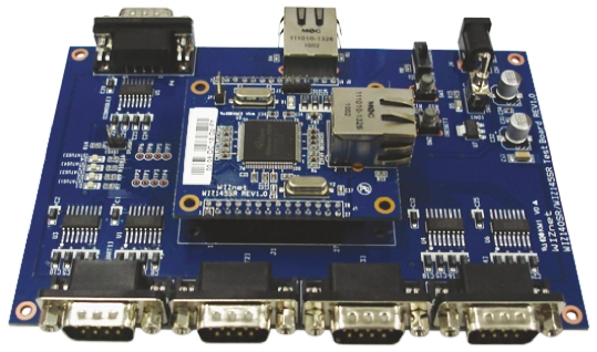 WIZnet Inc RS-232 WIZ145SR Evaluation Board WIZ145SR-EVB