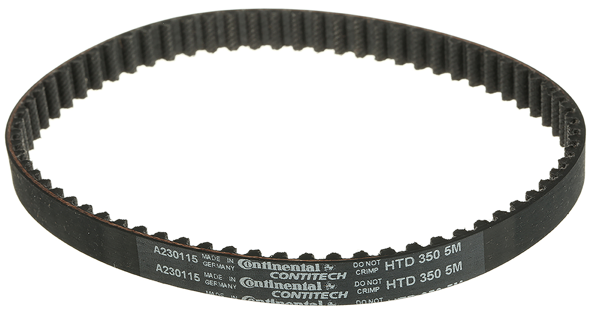 Contitech 350 5M 9 Timing Belt, 70 Teeth, 350mm Length, 9mm Width