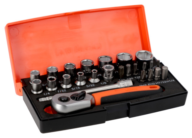 Bahco 25-Piece 1/4 in